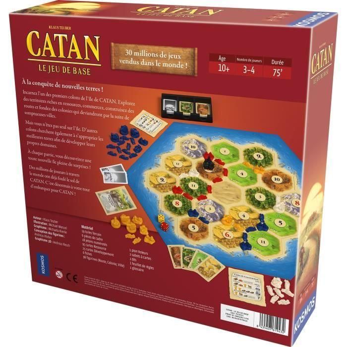 Juego de Mesa Asmodee Catan Tradicional 2