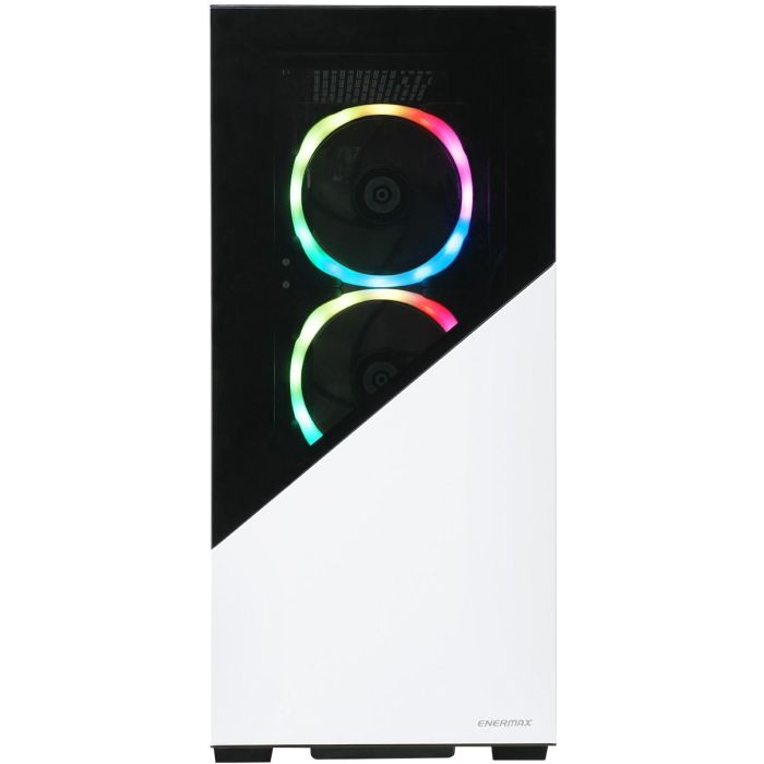 Enermax ENERMAXK8 Caja Midi ARGB Snow White Black 2