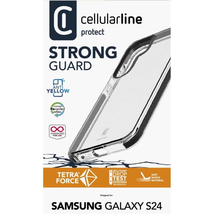 Cellularline Hard Case Tetra Force fr Samsung S24 1 Cellularline Hard Case Tetra Force fr Samsung S24 1