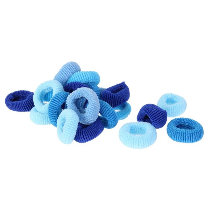 Tom et Zoe Juego de 30 Gomas de Pelo Elásticas Coloridas de Tacto Suave 1 Tom et Zoe Juego de 30 Gomas de Pelo Elásticas Coloridas de Tacto Suave 1