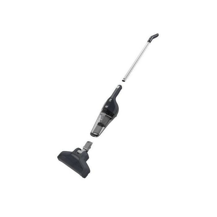 Black+Decker NSVA-315-J Escoba Recargable 4 en 1 16,2Wh Aspirador Sin Cable Litio 10,8V 15