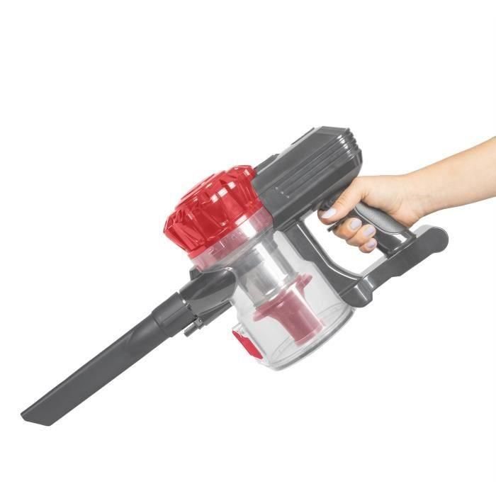 Aspiradora escoba inalámbrica FLEX - LIVOO DOH138 - 150 W - 10 kPa - 76 dB - Ciclónica - 2 velocidades - 0,55 L - Roja 3