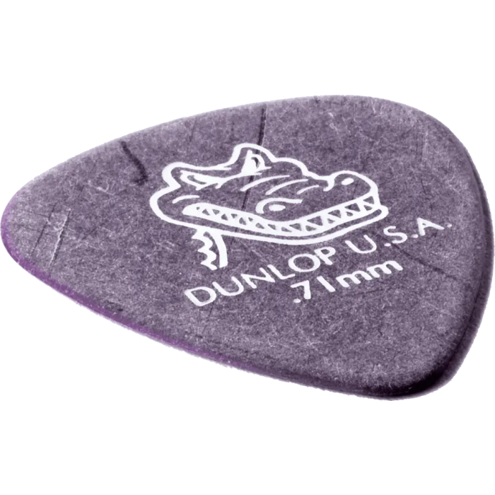 Dunlop Gator Grip Púas Guitarra Plectros 0,71Mm Pack 12 Unidades 1