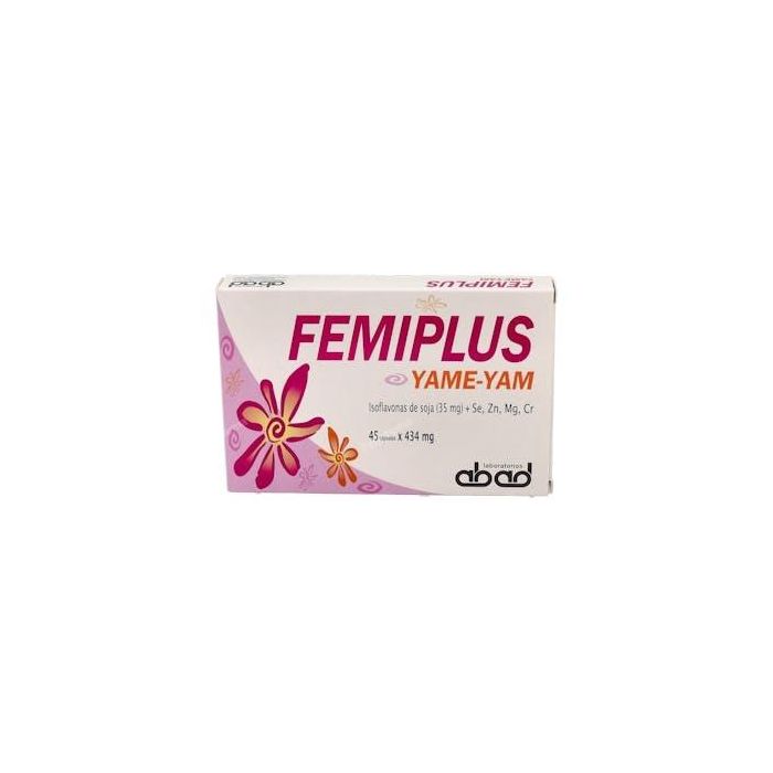 Femiplus Yame Menopausia Isoflavonas para Sofocos y Fatiga 45 Cápsulas