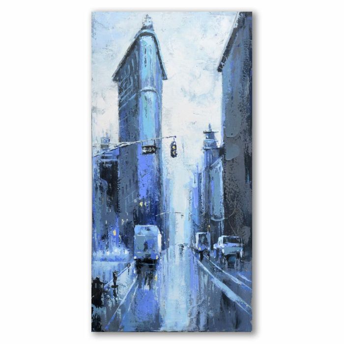 Cuadro Loft DKD Home Decor Azul 3 x 120 x 60 cm (2 Unidades) 1 Cuadro Loft DKD Home Decor Azul 3 x 120 x 60 cm (2 Unidades) 1