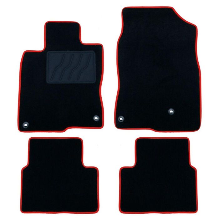 Set de Alfombrillas para Coche OCC Motorsport OCCHN0010RD 5 Piezas 7