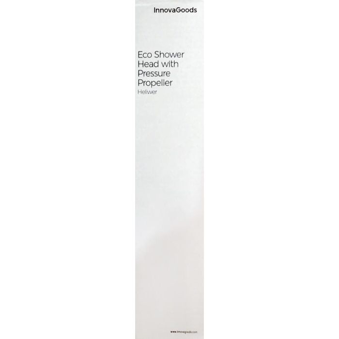 Ecoducha con Hélice de Presión y Filtro Purificador Heliwer InnovaGoods 10 Ecoducha con Hélice de Presión y Filtro Purificador Heliwer InnovaGoods 10