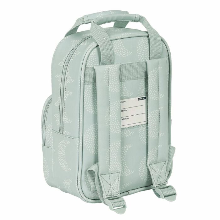 Mochila Escolar Safta Luna Gris 20 x 28 x 8 cm 1