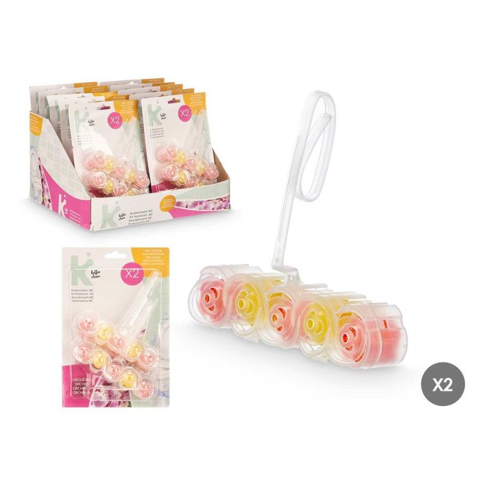 Arte Regal Set de 2 Bolas WC Orquídea 50 g, Morado, 13.7x20.5x4 cm (24 Unidades) Arte Regal Set de 2 Bolas WC Orquídea 50 g, Morado, 13.7x20.5x4 cm (24 Unidades)