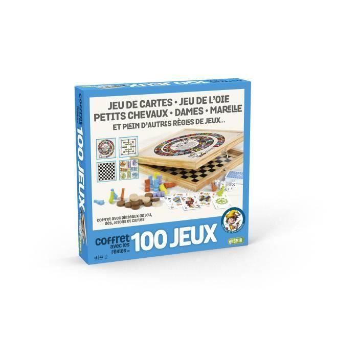 Smir - CAJA 100 JUEGOS JUNIOR EN MADERA Smir - CAJA 100 JUEGOS JUNIOR EN MADERA