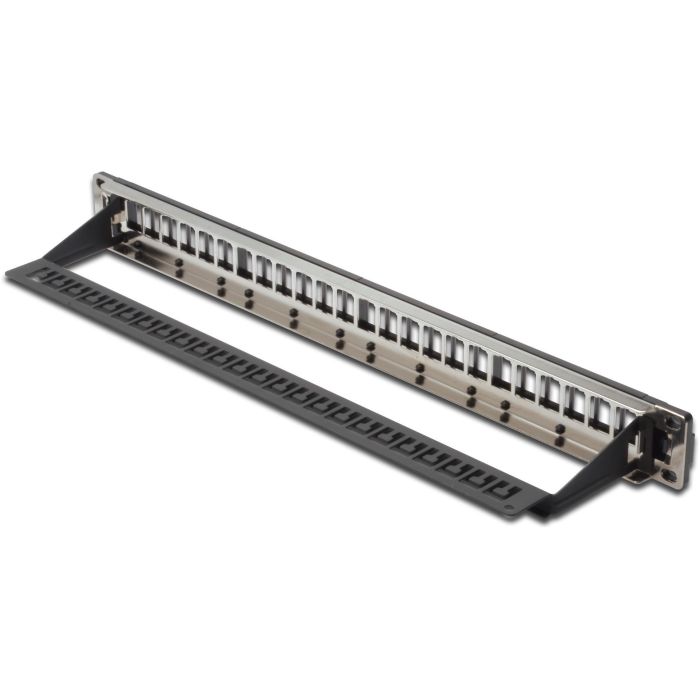 DIGITUS Patchpanel 1HE 24-Port Rackmount Modular geschirmt 3 DIGITUS Patchpanel 1HE 24-Port Rackmount Modular geschirmt 3