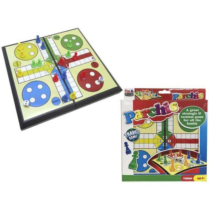 Juego parchis 4 jugadores 22.5x25x2 cm 2 Juego parchis 4 jugadores 22.5x25x2 cm 2