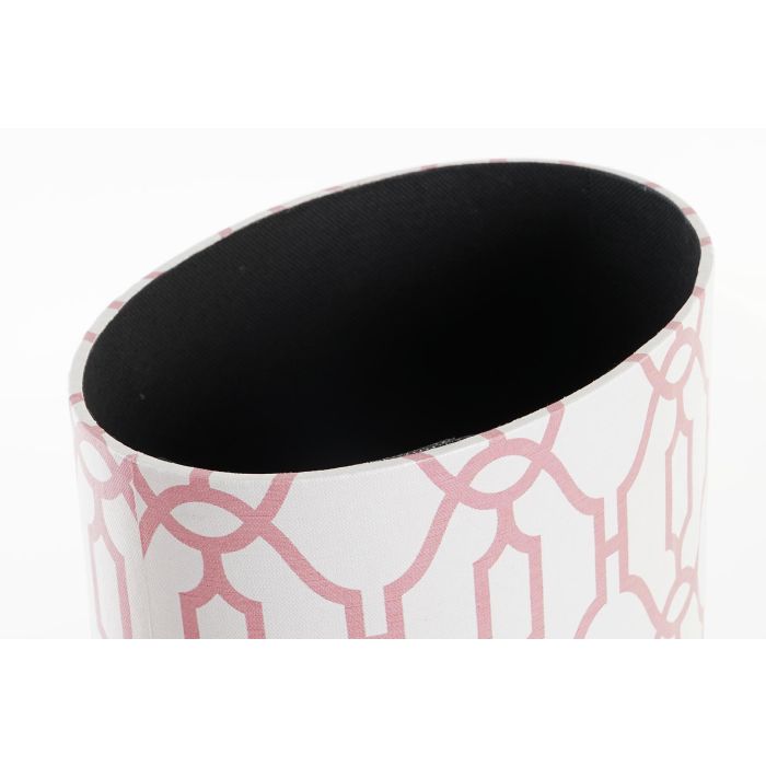 Papelera Sixties DKD Home Decor Naranja Blanco 24.5 x 35.3 x 33 cm Set de 2 2
