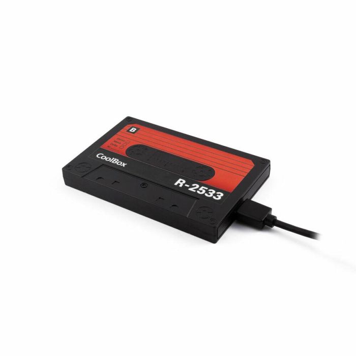 Coolbox Carcasa Disco Duro HDD-SSD 2.5" SATA USB 3.0 UASP Coo-Scp2533-R Coolbox Carcasa Disco Duro HDD-SSD 2.5" SATA USB 3.0 UASP Coo-Scp2533-R