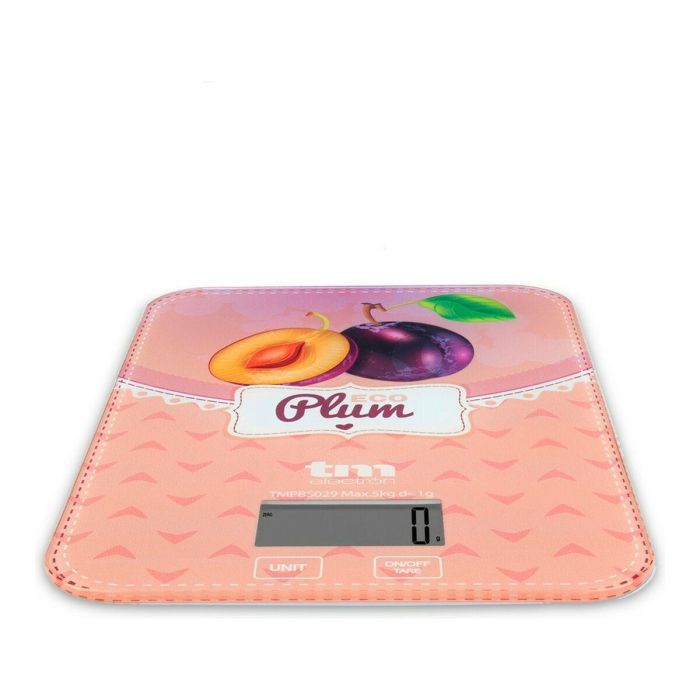 Báscula de Cocina TM Electron Eco Plum 5 kg 5