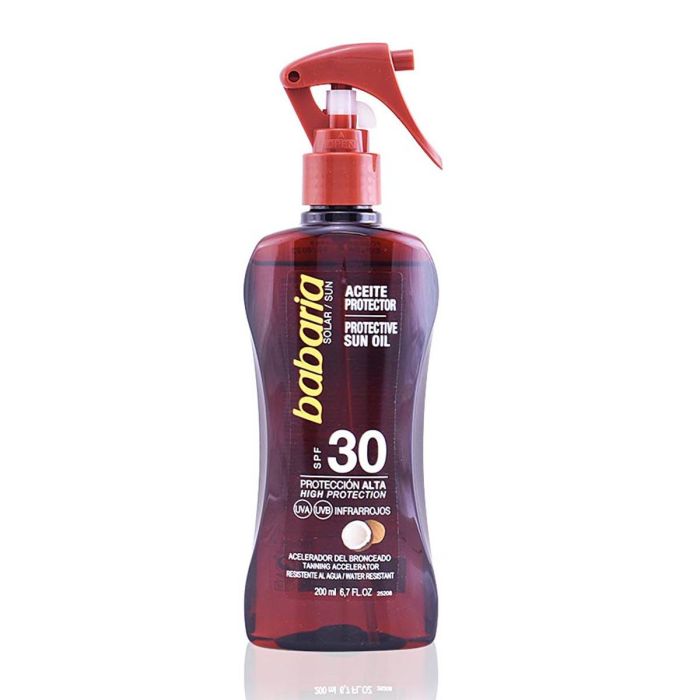 Babaria Coco aceite SPF30 proteccion alta 200 ml Babaria Coco aceite SPF30 proteccion alta 200 ml