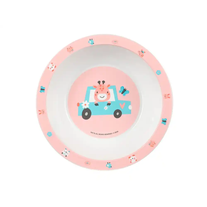 Set de vajilla infantil Safta Jirafa Poliéster 26 x 26 x 9 cm 2