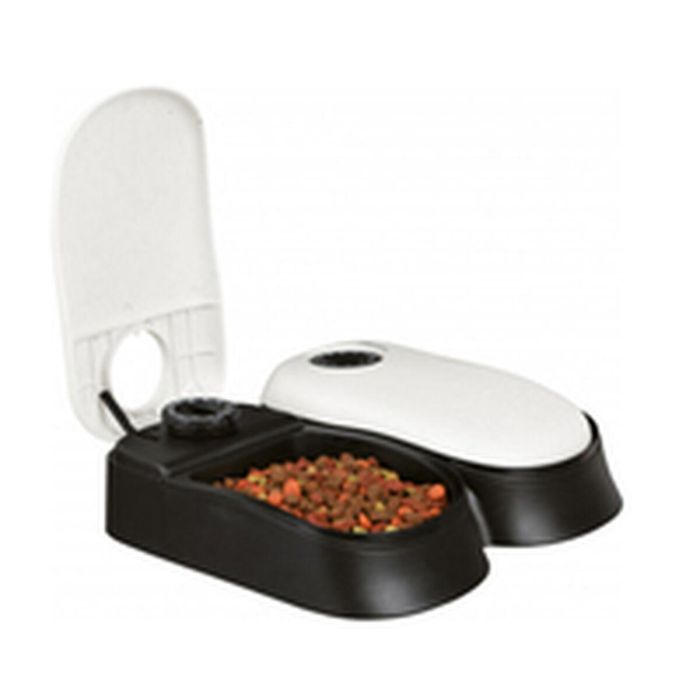 Comedero automático Trixie Blanco Negro Acrílico Plástico 32 Comedero automático Trixie Blanco Negro Acrílico Plástico 32