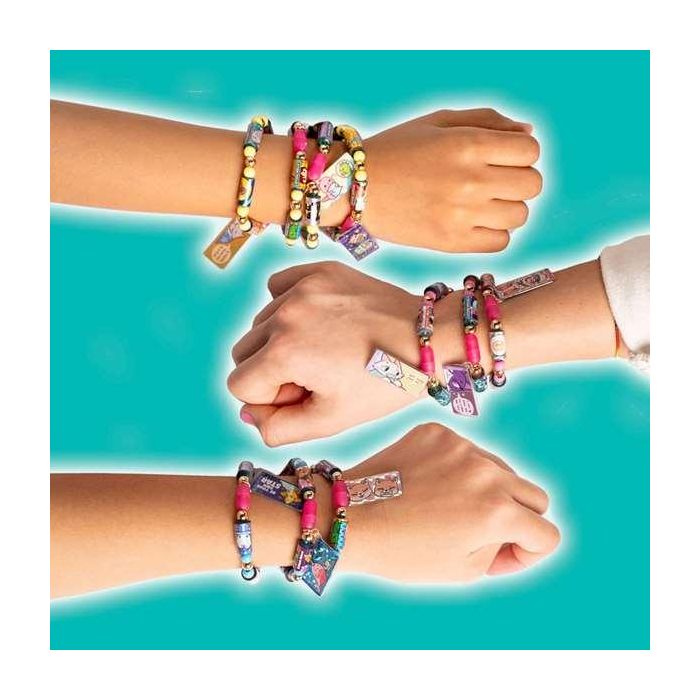 Set de pulseras sticki rolls ¡crea impresionantes pulseras con temática hawaii! incluye 2 rollos intercambiables 3 Set de pulseras sticki rolls ¡crea impresionantes pulseras con temática hawaii! incluye 2 rollos intercambiables 3