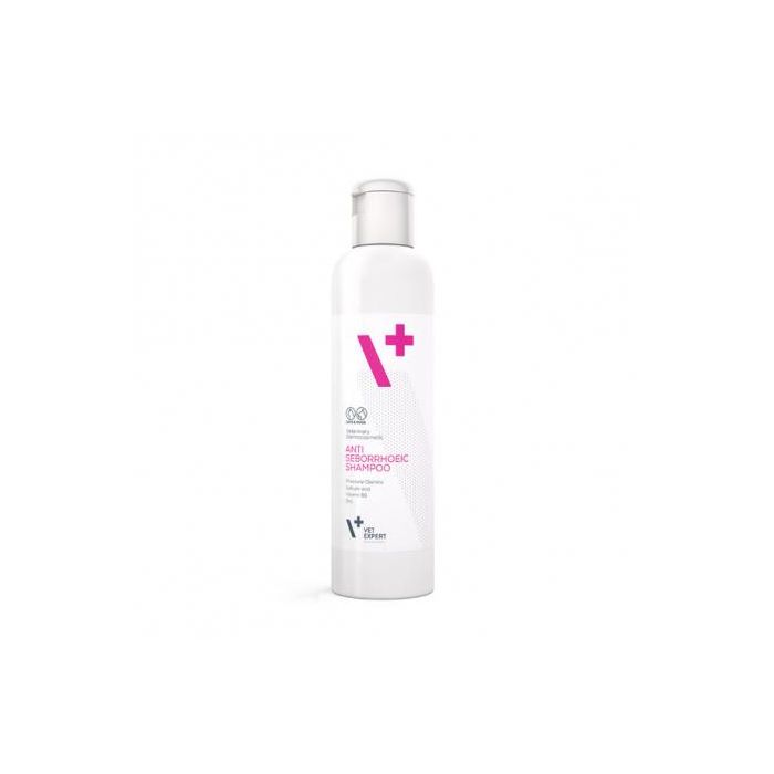 Champú Dermocosmético Anti Seborreico para Gatos y Perros - Piel y Pelaje con Seborrea - Ácido Salicílico y Octopiro - 250 ml Champú Dermocosmético Anti Seborreico para Gatos y Perros - Piel y Pelaje con Seborrea - Ácido Salicílico y Octopiro - 250 ml