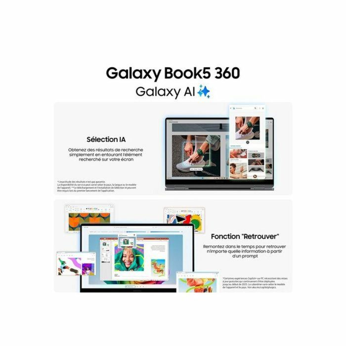 Samsung SAM1737725384500 Portátil Galaxy Book5 360 15,6" Intel Core Ultra 5, 16 GB RAM, 512 GB SSD 4 Samsung SAM1737725384500 Portátil Galaxy Book5 360 15,6" Intel Core Ultra 5, 16 GB RAM, 512 GB SSD 4