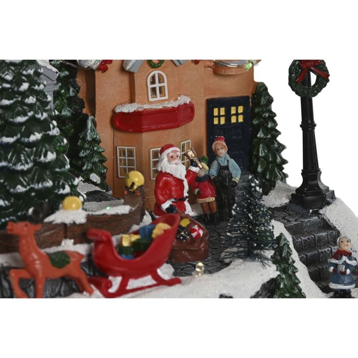 Ciudad Navidad Tradicional DKD Home Decor Multicolor 18.5 x 19 x 32 cm 3