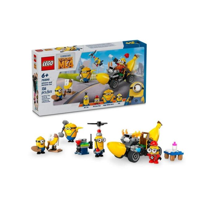 LEGO 75580 Minions Banana Car - Juguete de construcción con 136 piezas 6 LEGO 75580 Minions Banana Car - Juguete de construcción con 136 piezas 6