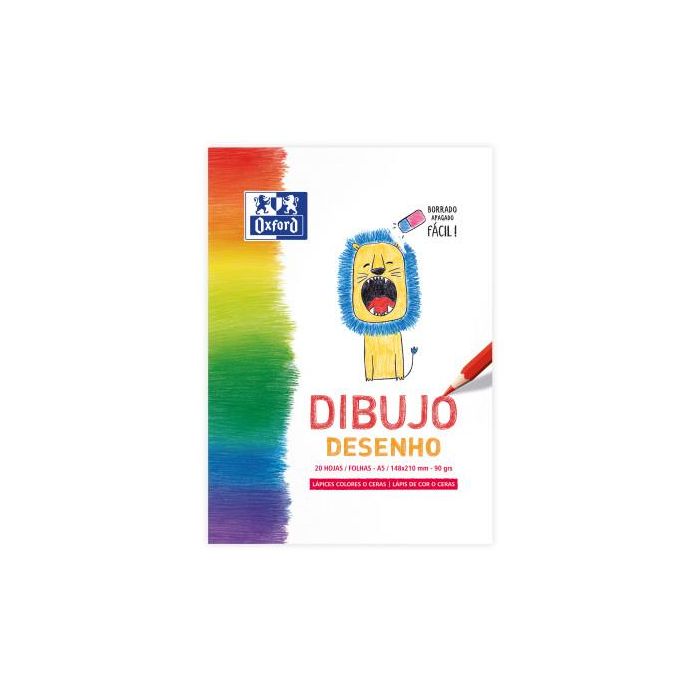 Oxford Kit Pintura Niños con Bloc Dibujo, Bloc Acuarela/Tempera, Estuche Kangoo y Temperas 14 Colores 400169566 3