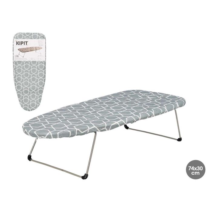 Tabla de Planchar Sobremesa Geométrica 30x74 cm Kipit - Gris y Blanco (6 Unidades) Tabla de Planchar Sobremesa Geométrica 30x74 cm Kipit - Gris y Blanco (6 Unidades)