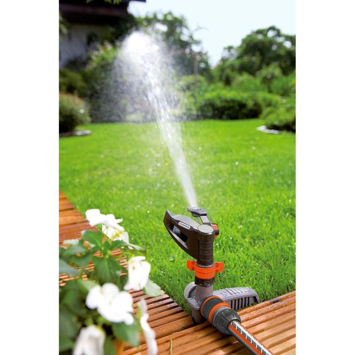 Gardena Aspersor de Impacto Sectorial Comfort, Alcance 5-12.5m, Cobertura 75-490m² 1 Gardena Aspersor de Impacto Sectorial Comfort, Alcance 5-12.5m, Cobertura 75-490m² 1