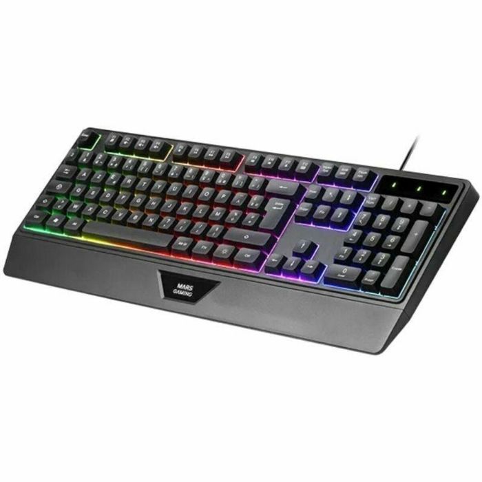 Mars Gaming Kit Gaming 4en1 MCP124PRO - Teclado RGB, Ratón 3200 DPI, Auriculares FRGB, Alfombrilla Nanotextil 11