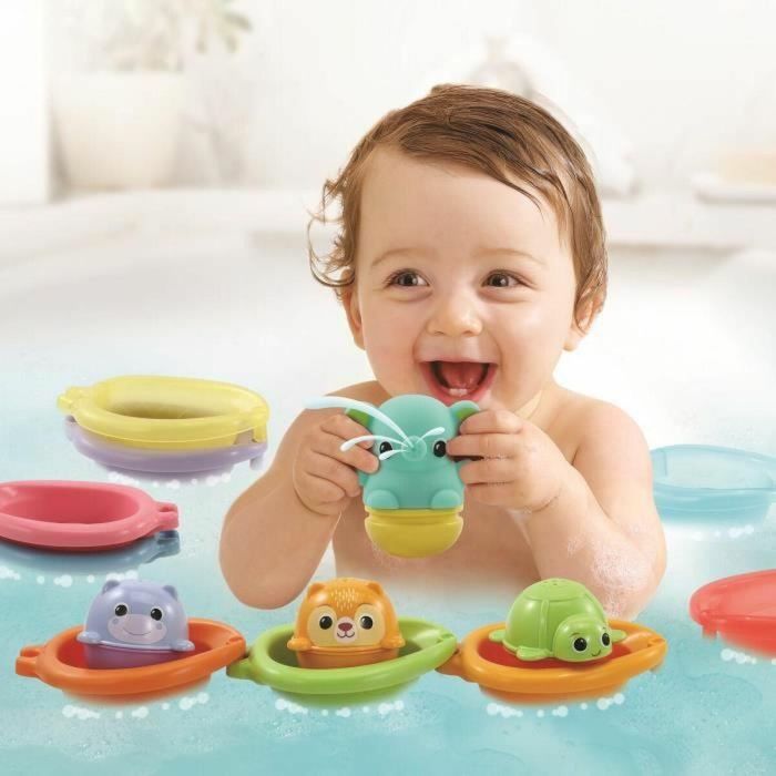 Vtech Baby VT80566205 Caja de Baño Empilo Rigol'eau 4 Vtech Baby VT80566205 Caja de Baño Empilo Rigol'eau 4