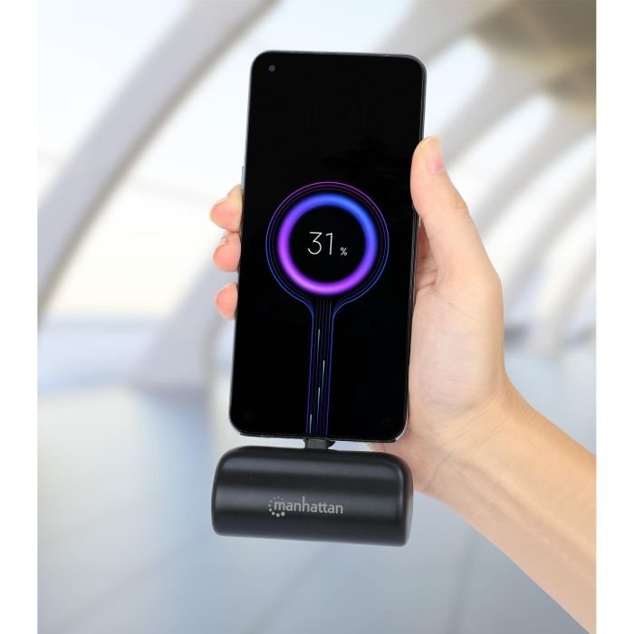 MANHATTAN Powerbank 5000 mAh USB Typ-C Stecker 10W schwarz 11 MANHATTAN Powerbank 5000 mAh USB Typ-C Stecker 10W schwarz 11
