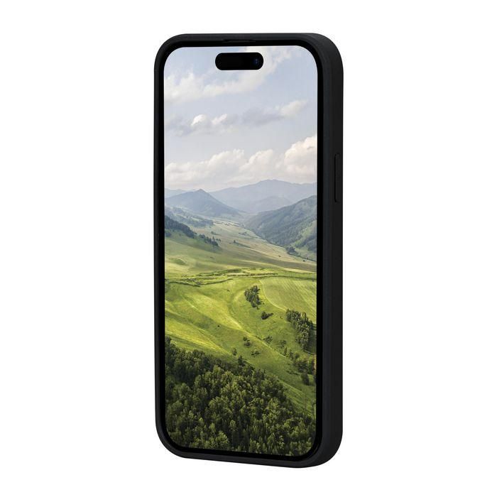dbramante1928 Nuuk - Carcasa de Plástico Reciclado para iPhone 15 Plus, Antigolpes, Protección Cámara y Pantalla, Negro 3