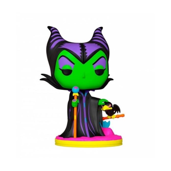 Funko Disney Villanos Malefica Edicion Especial Brillante Figura Vinilo 9cm 2