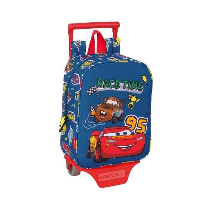 Mochila Safta Con Carro 805 Cars Racing 270x220x100 mm Mochila Safta Con Carro 805 Cars Racing 270x220x100 mm