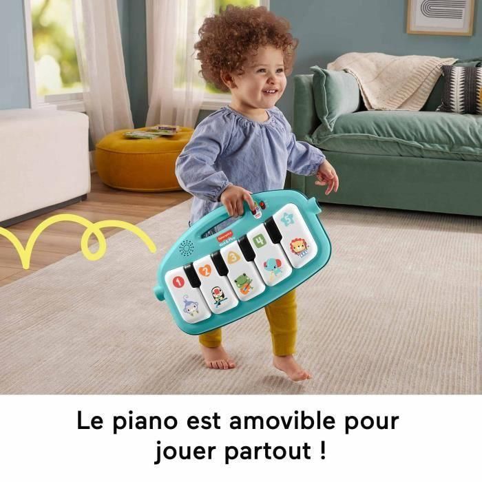 FISHER-PRICE Tapete piano - Tapete de actividades con despertar musical - Fisher-Price - HWY56 4 FISHER-PRICE Tapete piano - Tapete de actividades con despertar musical - Fisher-Price - HWY56 4