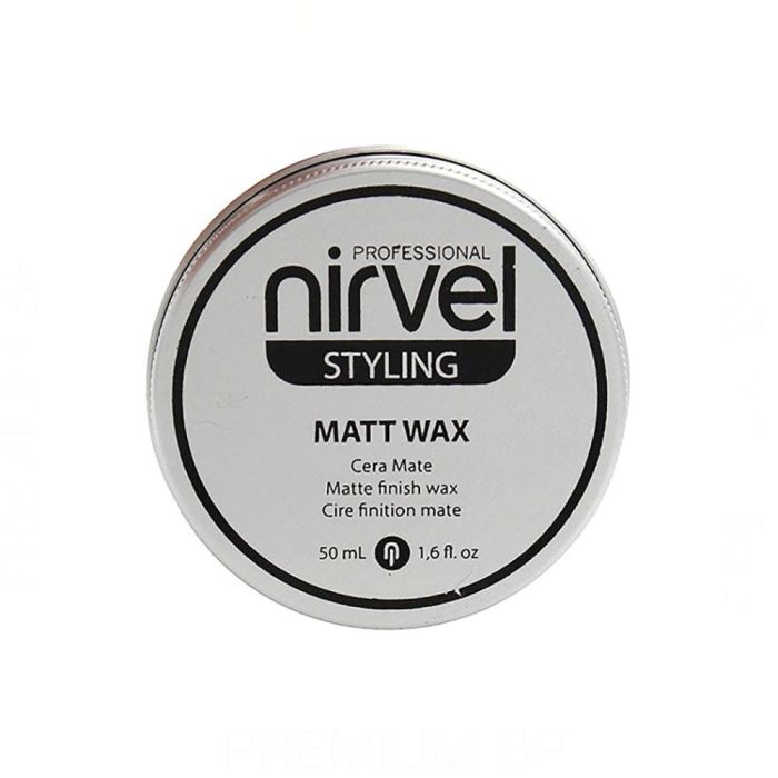 Nirvel Cera Mate Styling Matt Wax 50 Ml - Acabado Mate, Aplicación Rápida y Fácil Nirvel Cera Mate Styling Matt Wax 50 Ml - Acabado Mate, Aplicación Rápida y Fácil