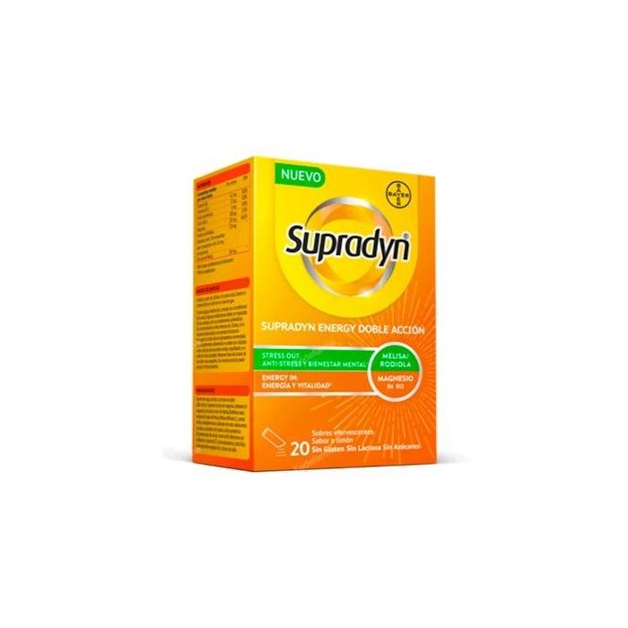 SUPRADYN Energy Doble Accion 20 Sobres Efervescentes