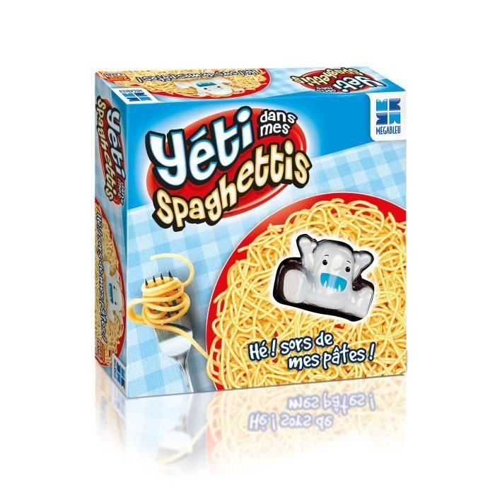 Megableu Yeti en espagueti Juego de Mesa Infantil, para 2+ jugadores, a partir de 4 años, no necesita pilas 3 Megableu Yeti en espagueti Juego de Mesa Infantil, para 2+ jugadores, a partir de 4 años, no necesita pilas 3