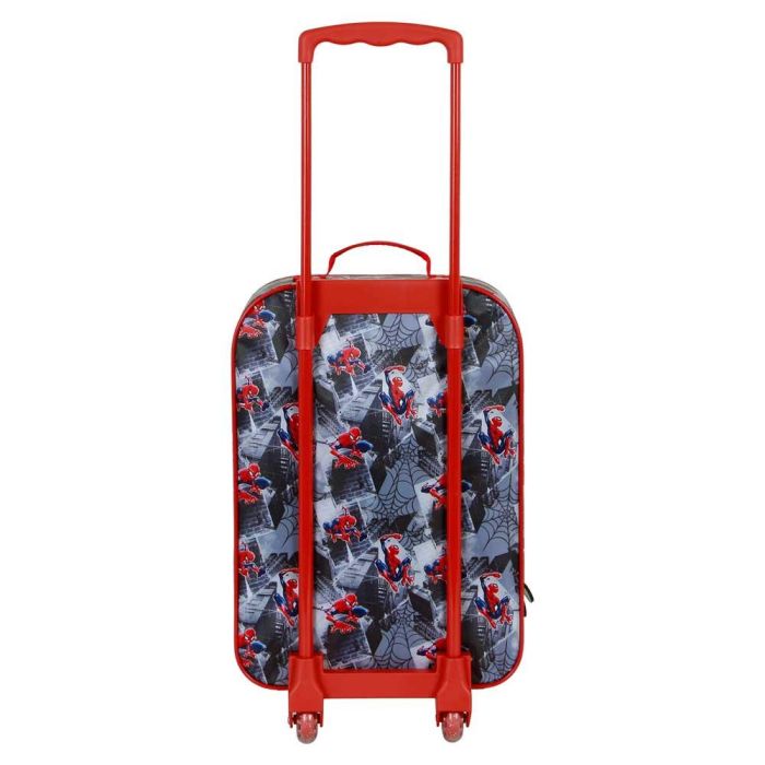 Maleta Trolley Soft 3D Symbol Marvel Spiderman Gris 2