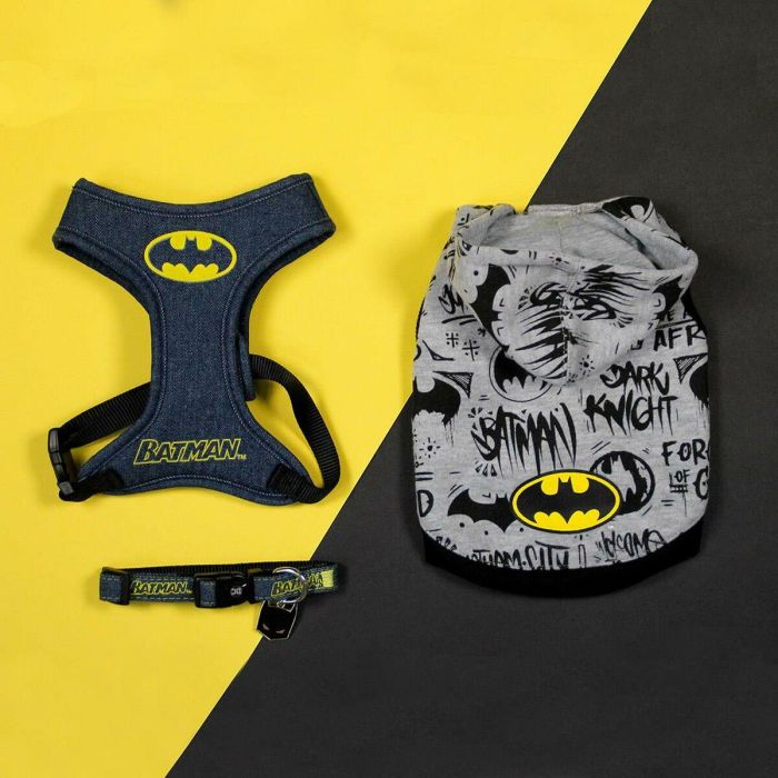 Sudadera para perro m cotton brushed batman talla m 5