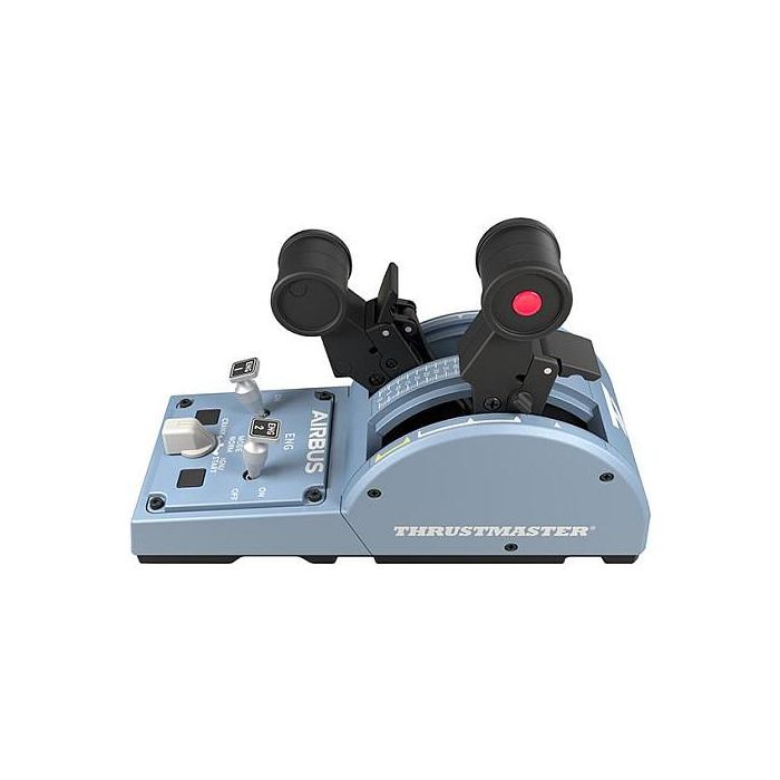 Thrustmaster 2960840 TCA Quadrant Airbus Edition Simulador de Vuelo PC Negro Azul