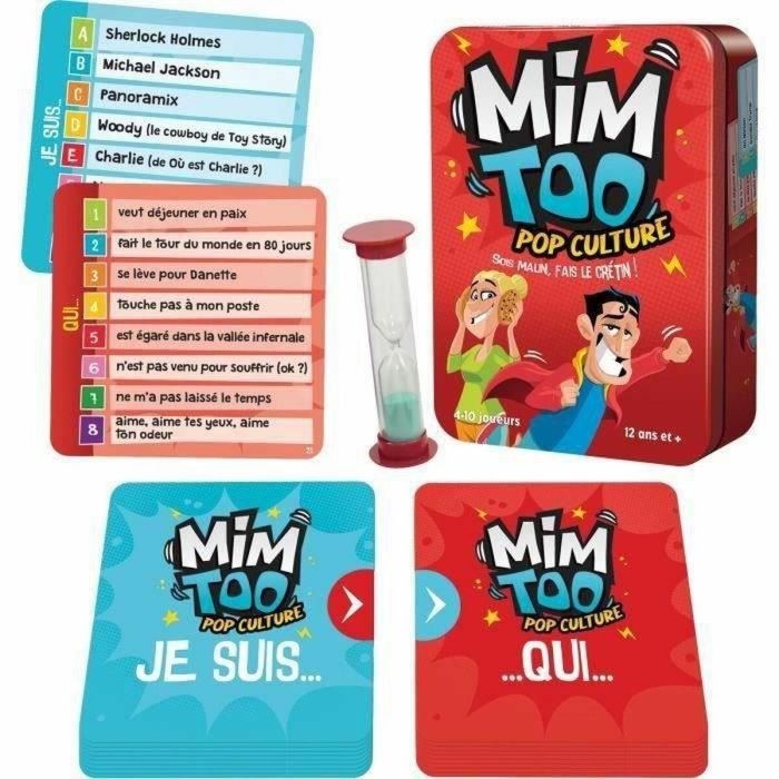 Asmodee Mimtoo: Pop Culture Juego de mesa ASM3760052143663 1