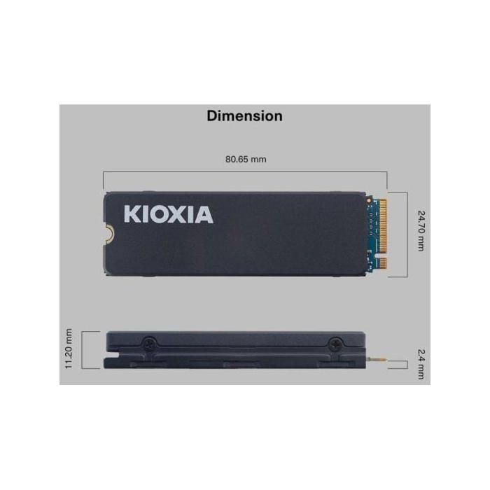 Kioxia KIO1738841764405 EXCERIA NVMe Disipador Térmico Unidad SSD M.2 2TB 3 Kioxia KIO1738841764405 EXCERIA NVMe Disipador Térmico Unidad SSD M.2 2TB 3