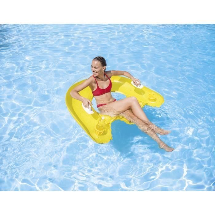 Silla de piscina semi-sumergida con boya INTEX 1