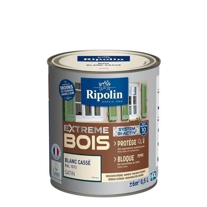 Ripolin RIP3174269077763 Pintura para Madera Satinada Alta Protección 10 Años - Blanco Roto Ripolin RIP3174269077763 Pintura para Madera Satinada Alta Protección 10 Años - Blanco Roto