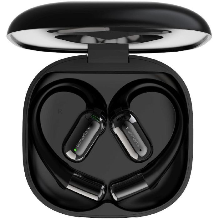 4smarts Auriculares Open-Ear Bluetooth SkyBuds AI Screen, negros 2