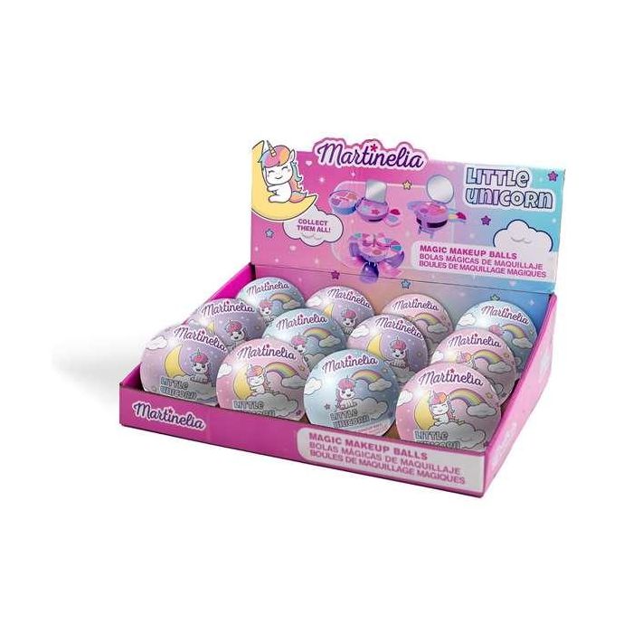 Maquillaje martinelia little unicorn magic balls. contiene 6 sombras de ojos, 4 brillos de labios y aplicador 2 Maquillaje martinelia little unicorn magic balls. contiene 6 sombras de ojos, 4 brillos de labios y aplicador 2