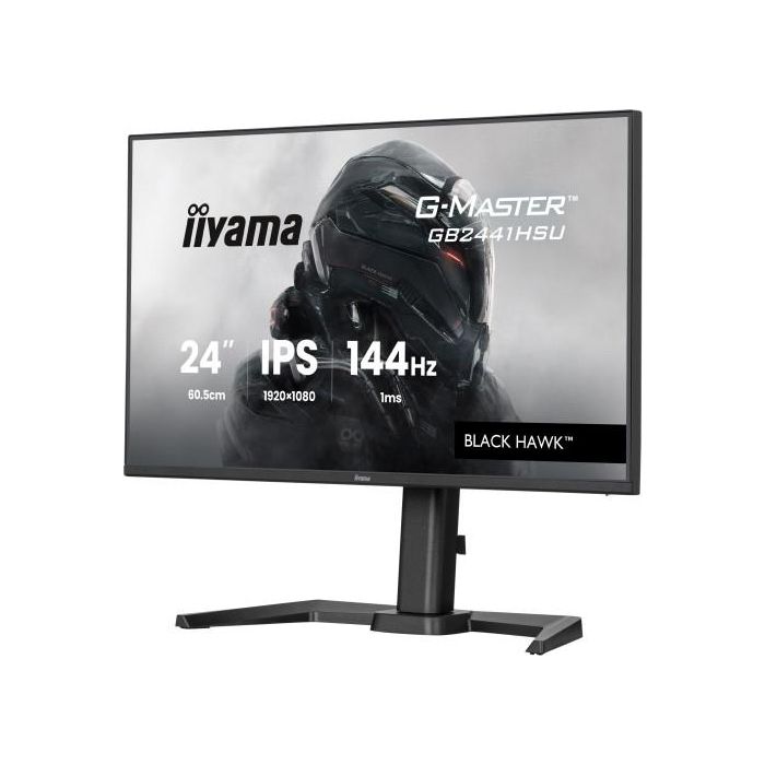 Monitor Iiyama 24 Pulgadas Resolución Full Hd (1920X1080), Panel Ips, 1 Ms (Mprt), 100 Hz, Brillo 250, Contraste 1300:1, Hdmi, Displayport, Usb Hub, Altavoces, Soporte Ajustable, Flicker‑Free, Low Blue Light. 2
